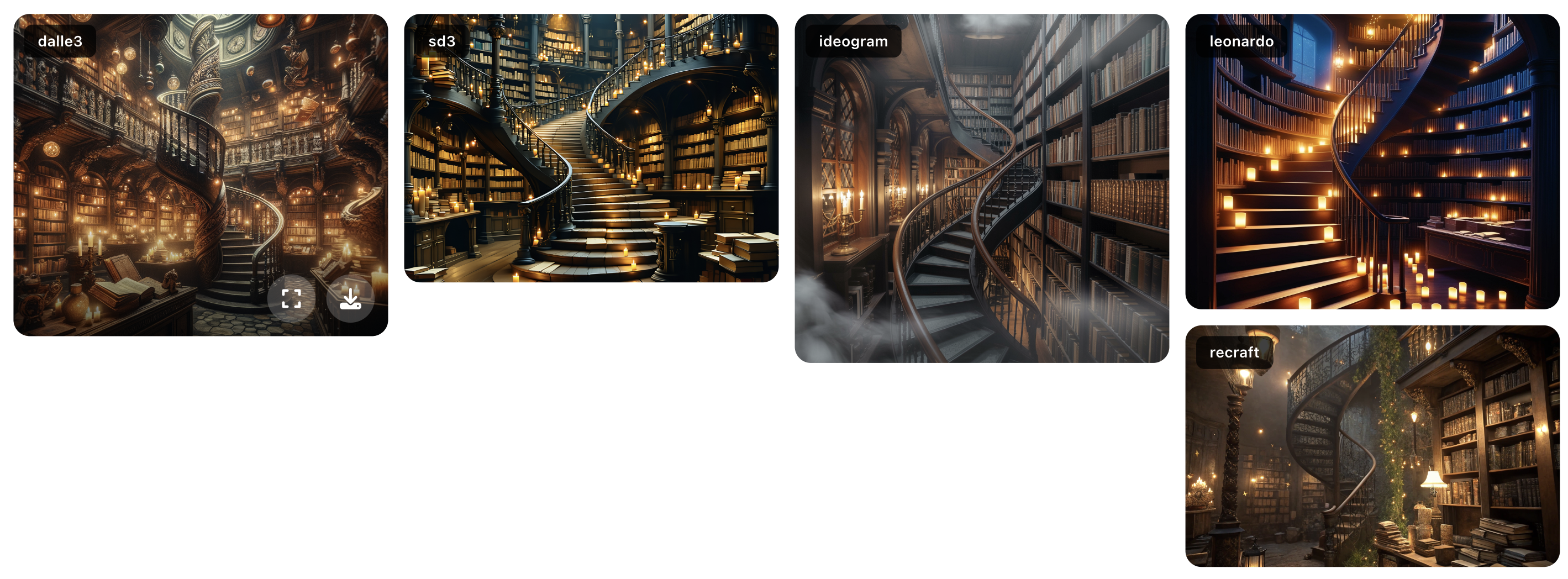 MultipleChat image generator showing parallel outputs across multiple models